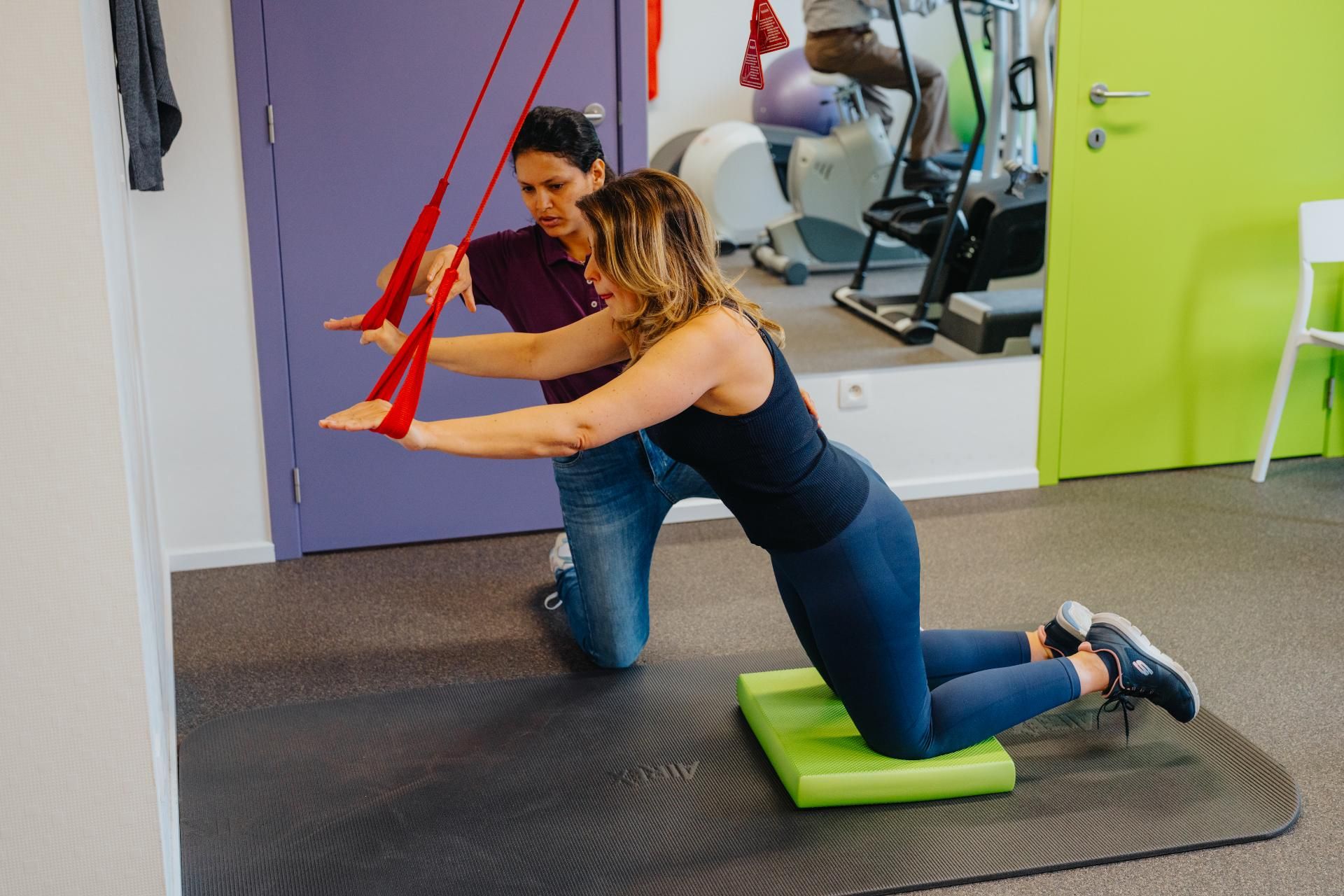 Redcord is een ideaal middel voor functionele krachttraining